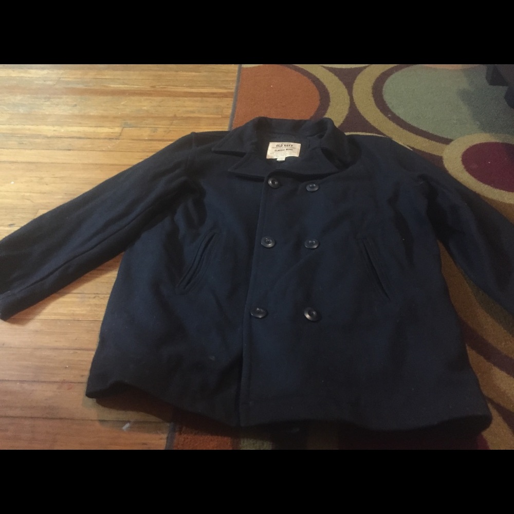 Men’s classic wool coat